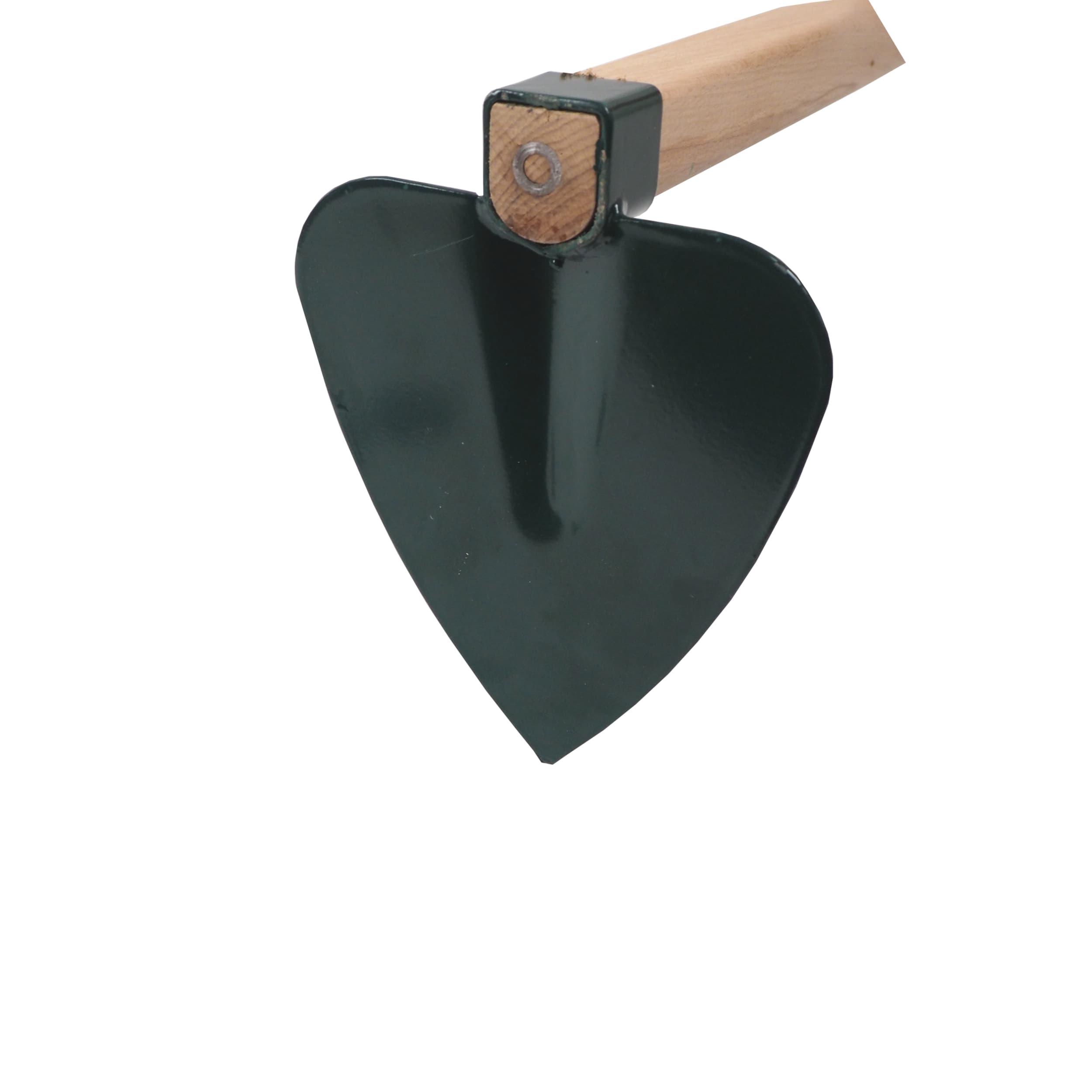 TOPTRADE motyka srdcová 160×140 mm, dřevěná násada 110 cm - náhled 3