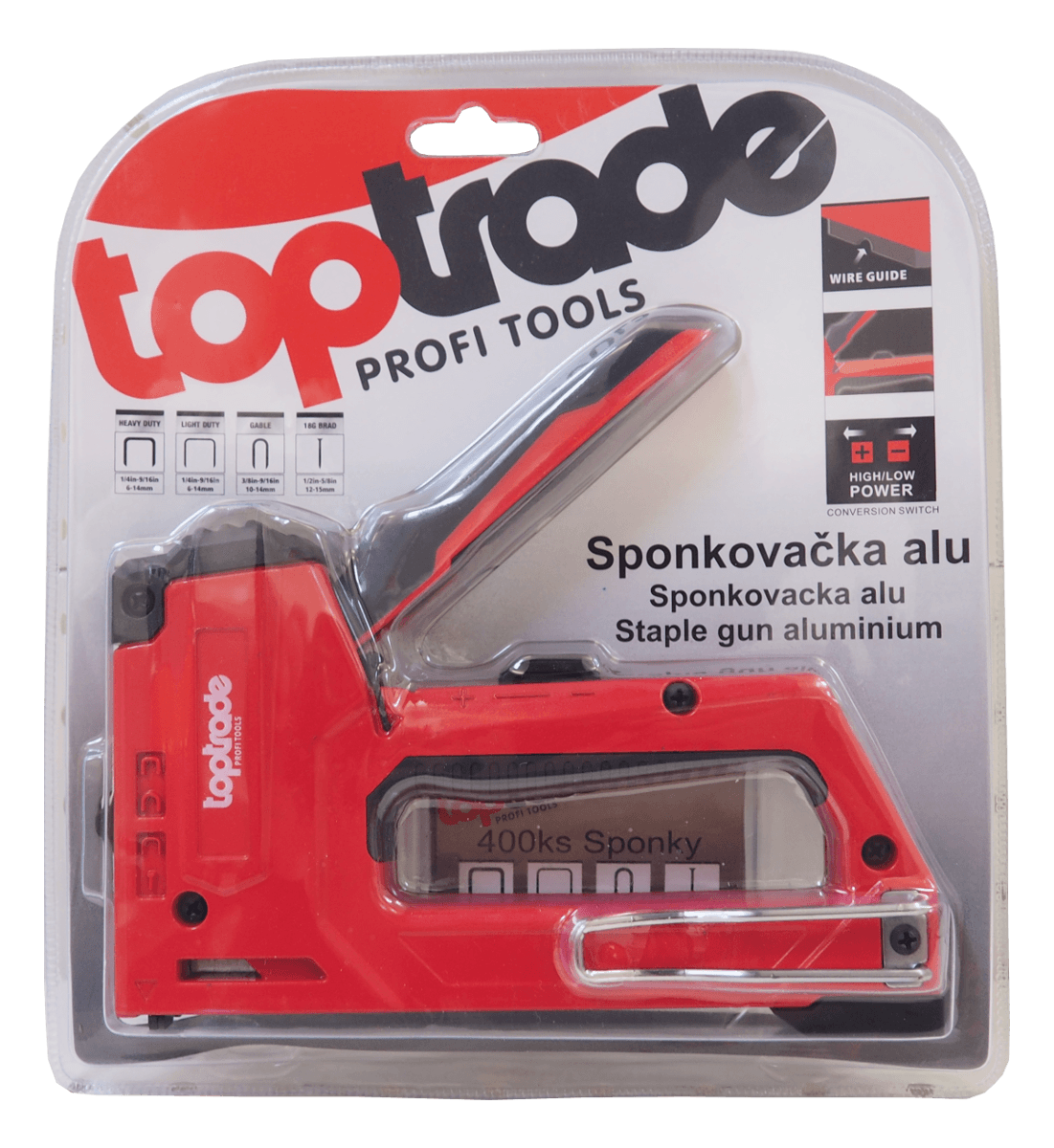 TOPTRADE hliníková sponkovačka 6–14 mm (ruční) - náhled 2