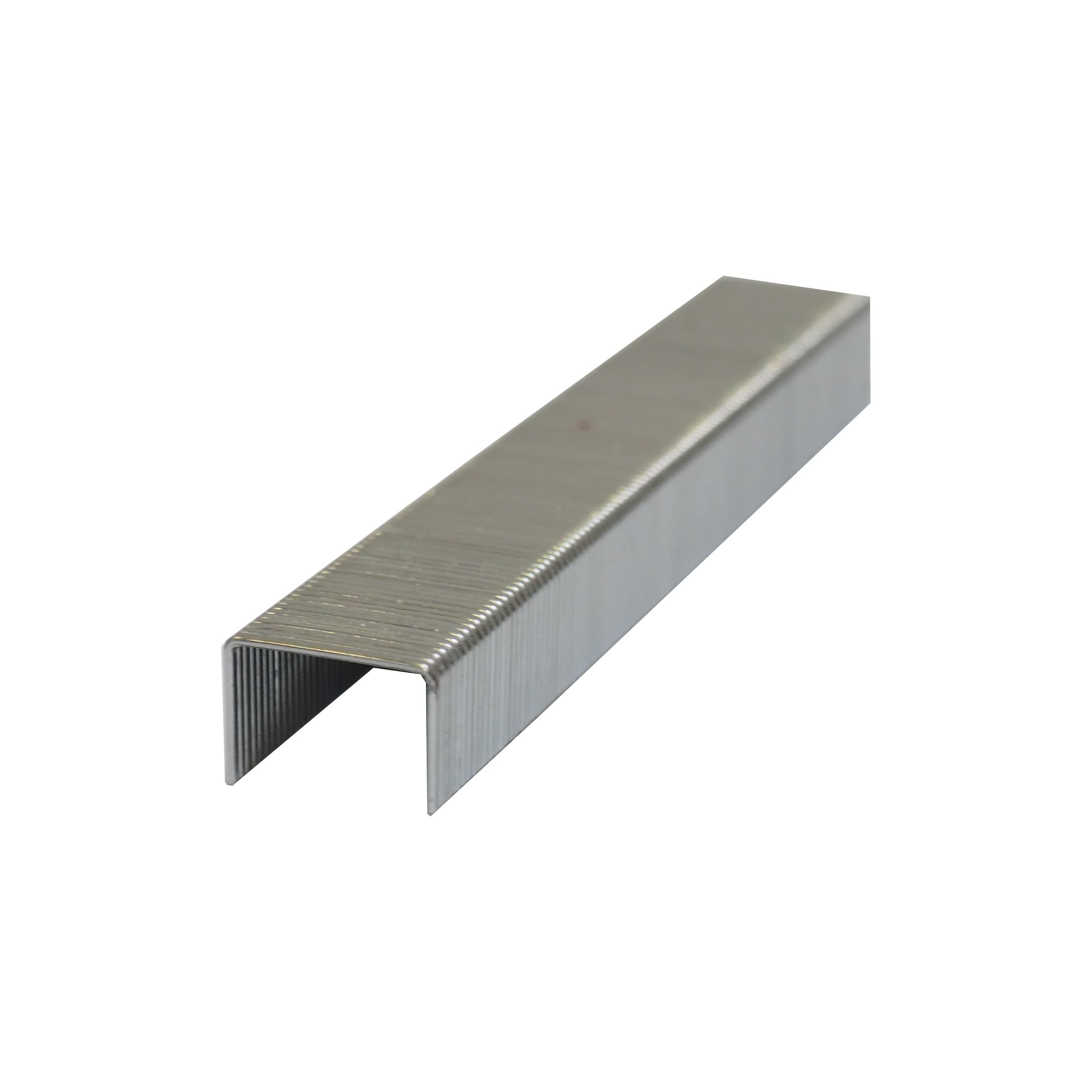 TOPTRADE úzké spony do sponkovačky 0,7×12 mm, pozink – 1000 ks (601207)