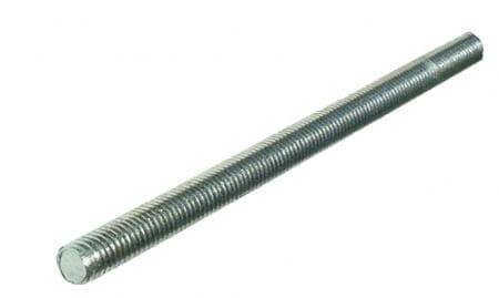 TOPTRADE závitová tyč M6 × 1000 mm, pozink (DIN 976-1)