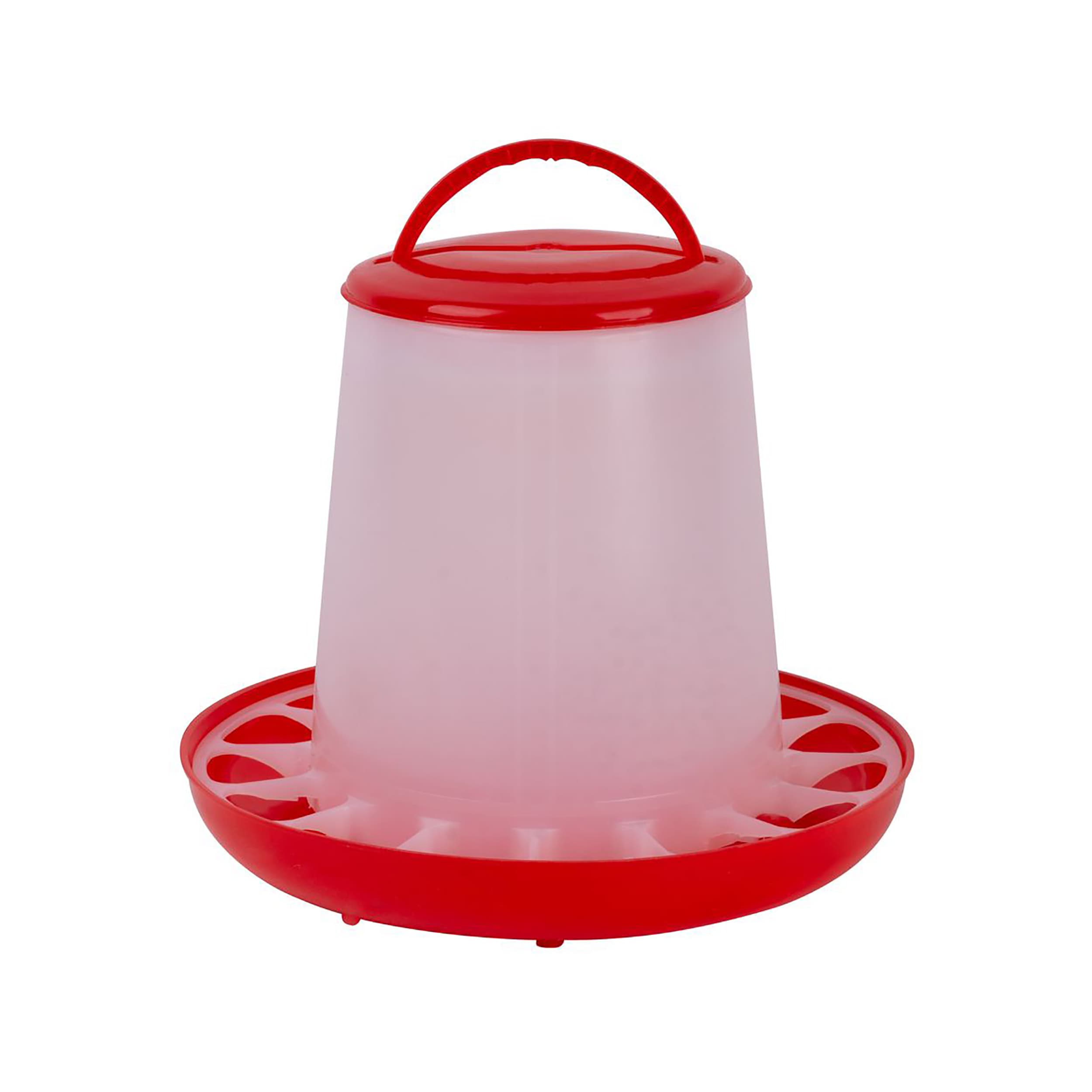 RACEK tubusové krmítko pro slepice – 9 kg, 9–10 l (plast)