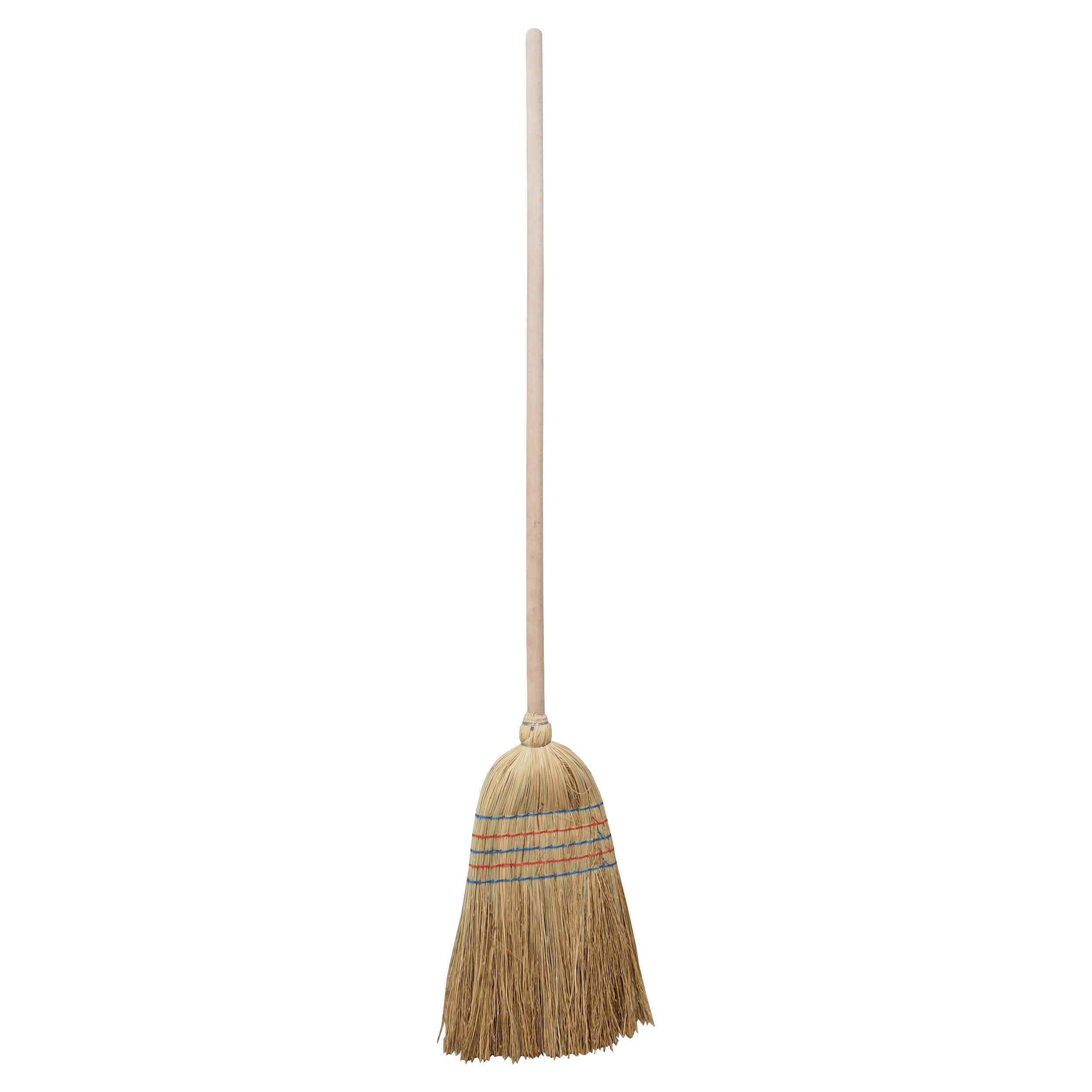 Metla čiroková 5× prošitá, dřevěná násada 95 cm – TOPTRADE