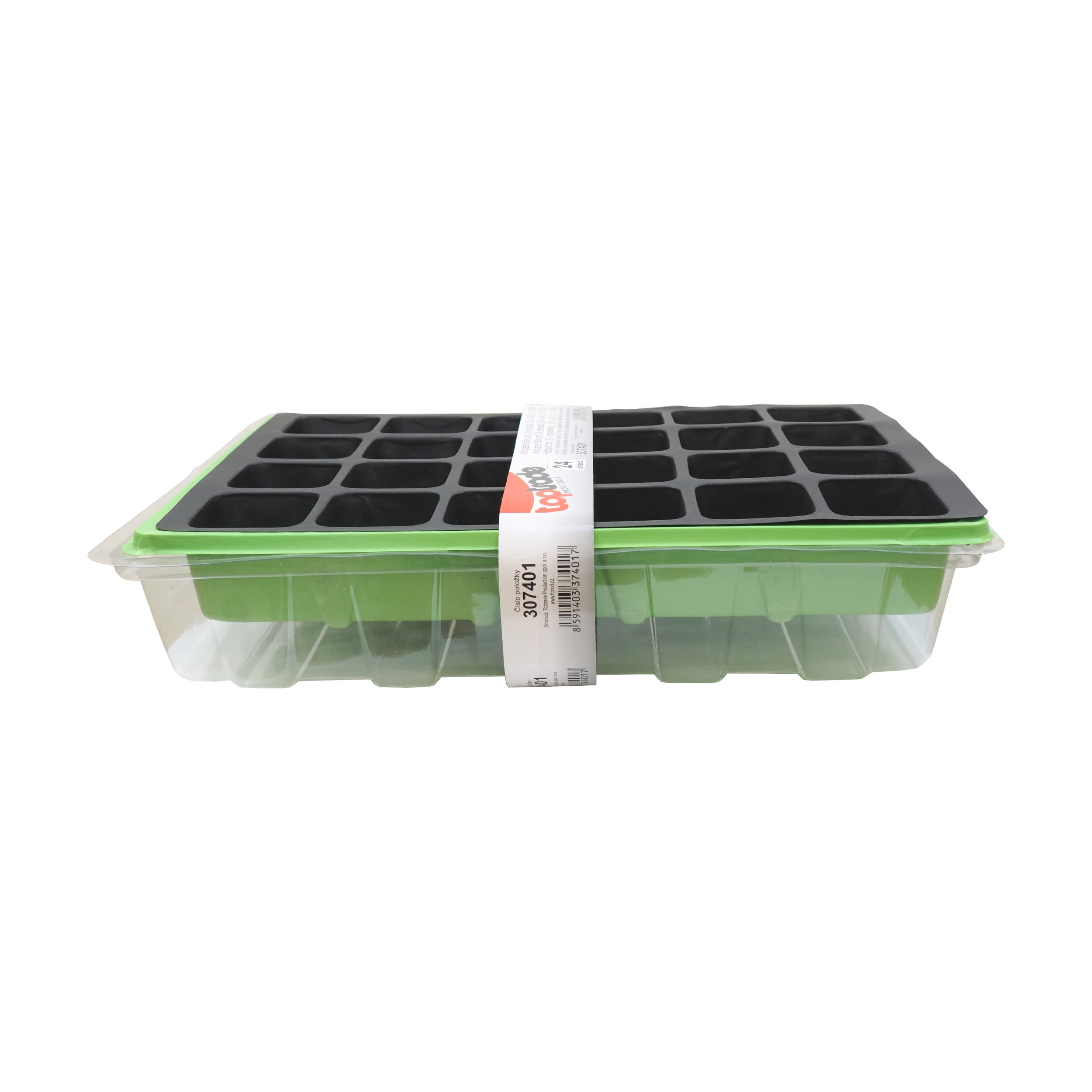 TOPTRADE Minipařeniště pro 24 sazenic (380 × 245 × 115 mm) - náhled 2