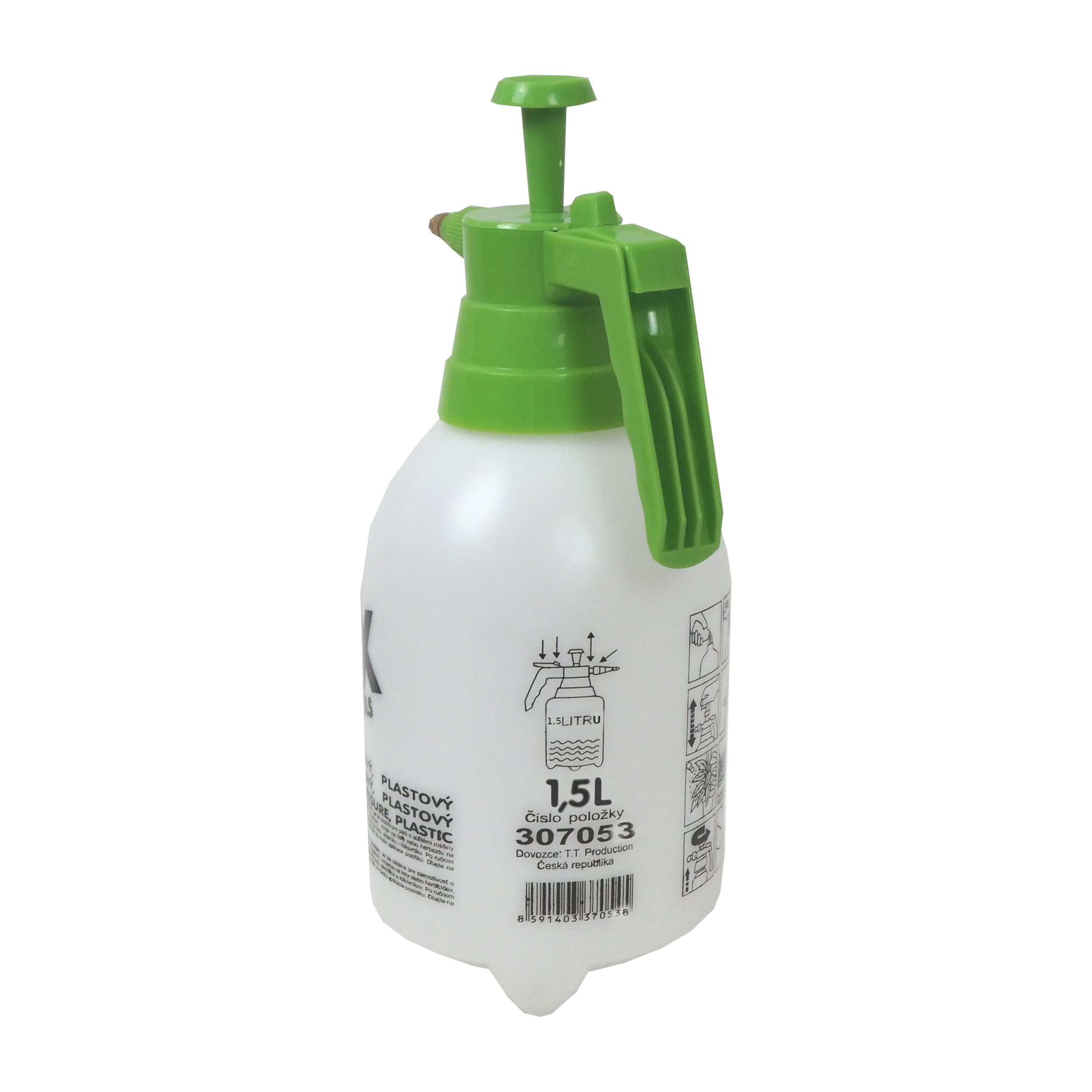 REFLEX ruční tlakový postřikovač 1,5 l - náhled 3