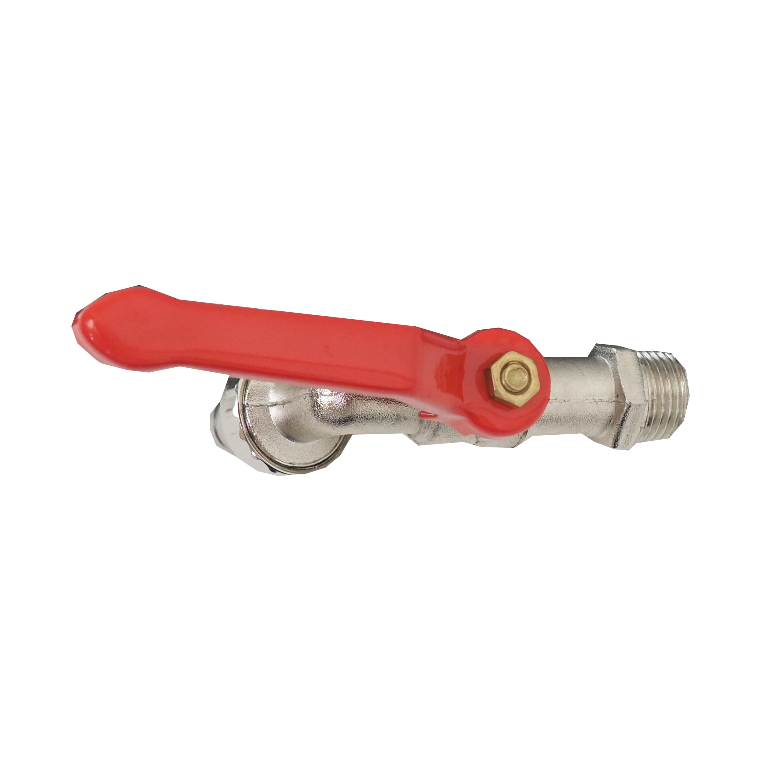 TOPTRADE zahradní ventil 1/2" s pákovým kohoutem, šroubení na hadici - náhled 3