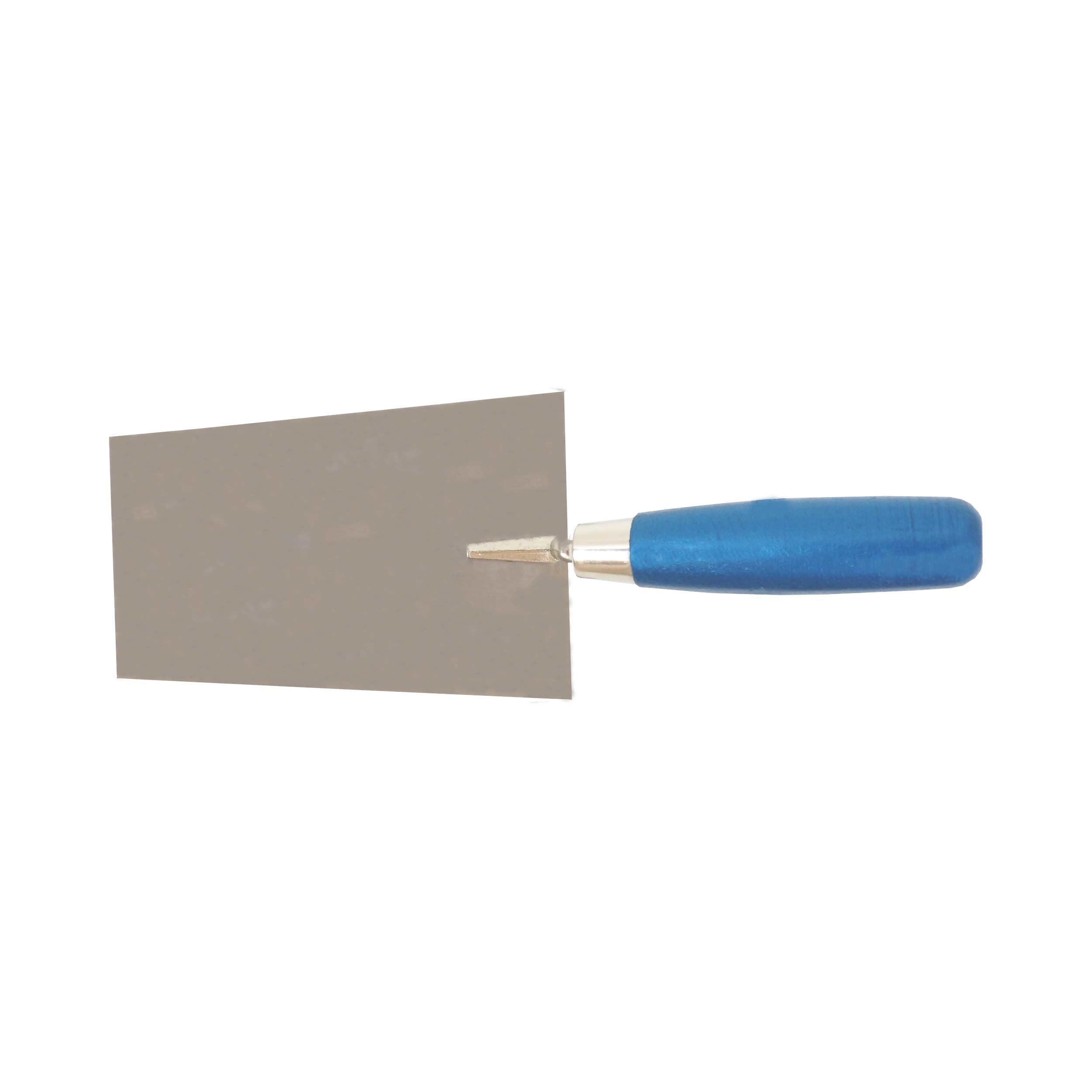 TOPTRADE zednická lžíce 160×115 mm – nerez, dřevěná rukojeť - náhled 3