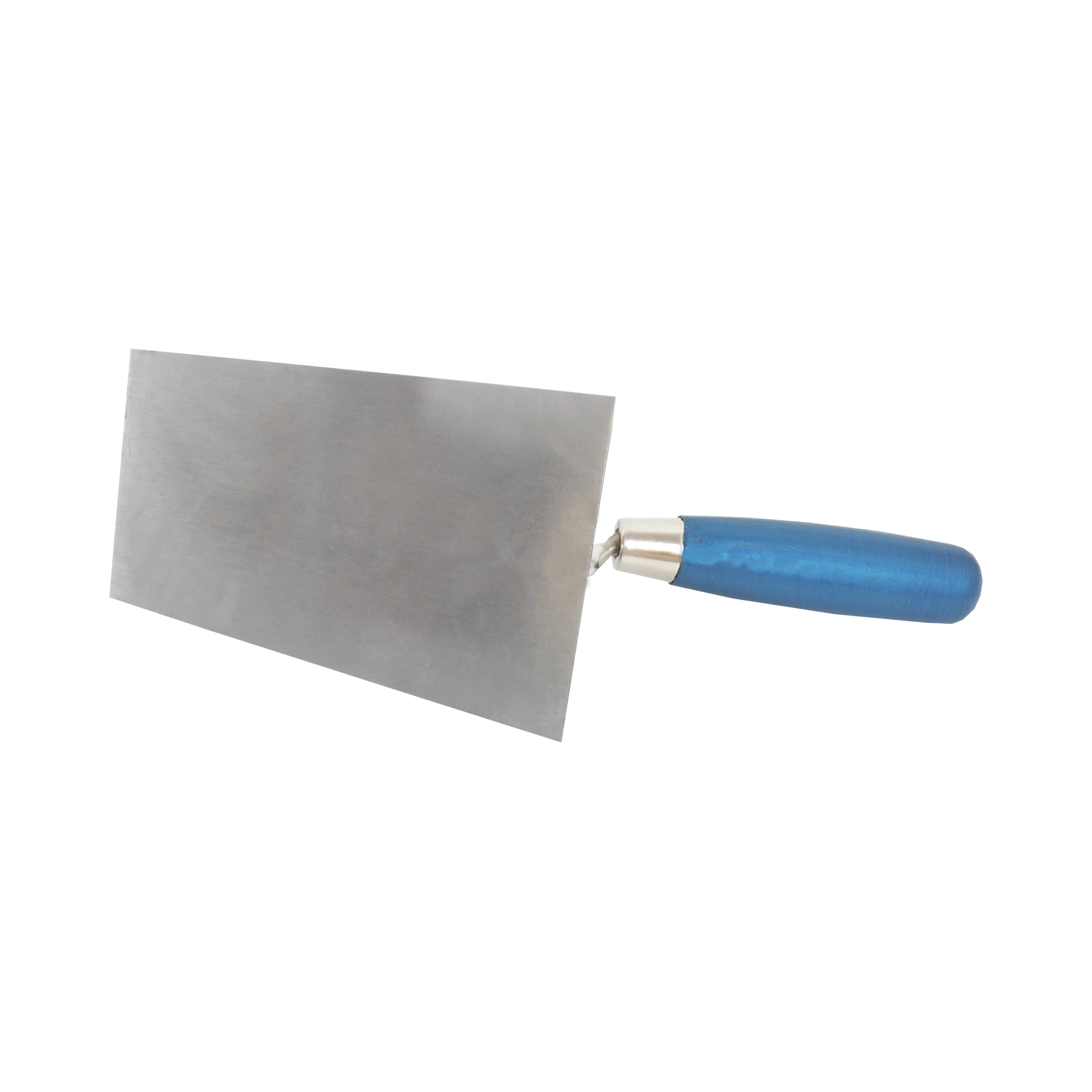 TOPTRADE zednická lžíce 160×115 mm – nerez, dřevěná rukojeť - náhled 4