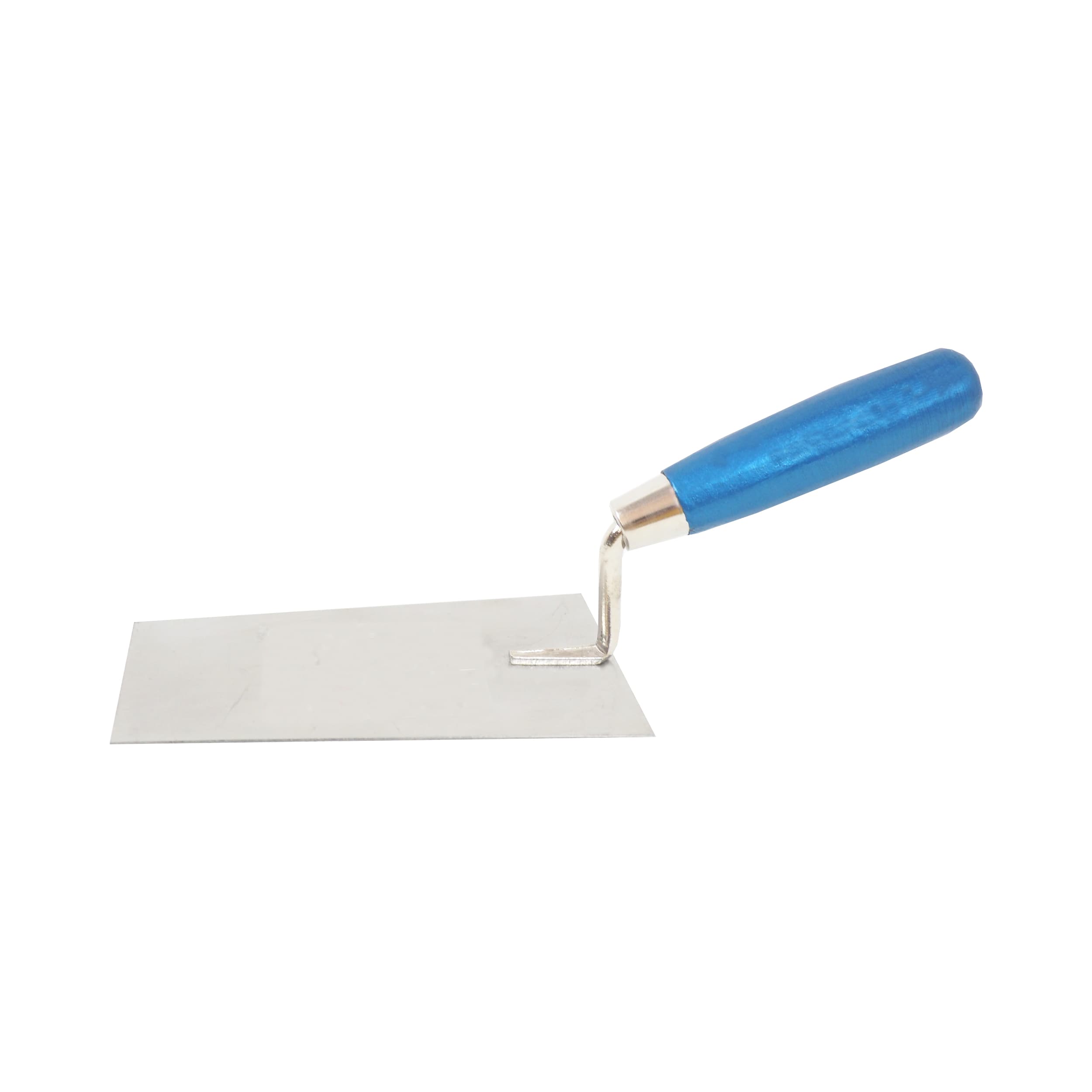TOPTRADE zednická lžíce 160×115 mm – nerez, dřevěná rukojeť - náhled 5