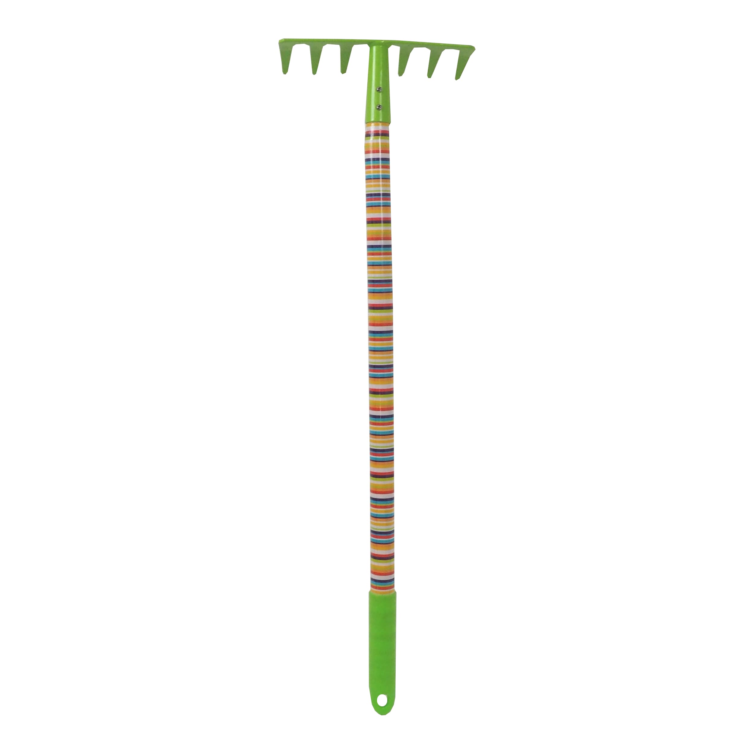 REFLEX dětské kovové hrábě, 7 zubů, násada 63 cm - náhled 2
