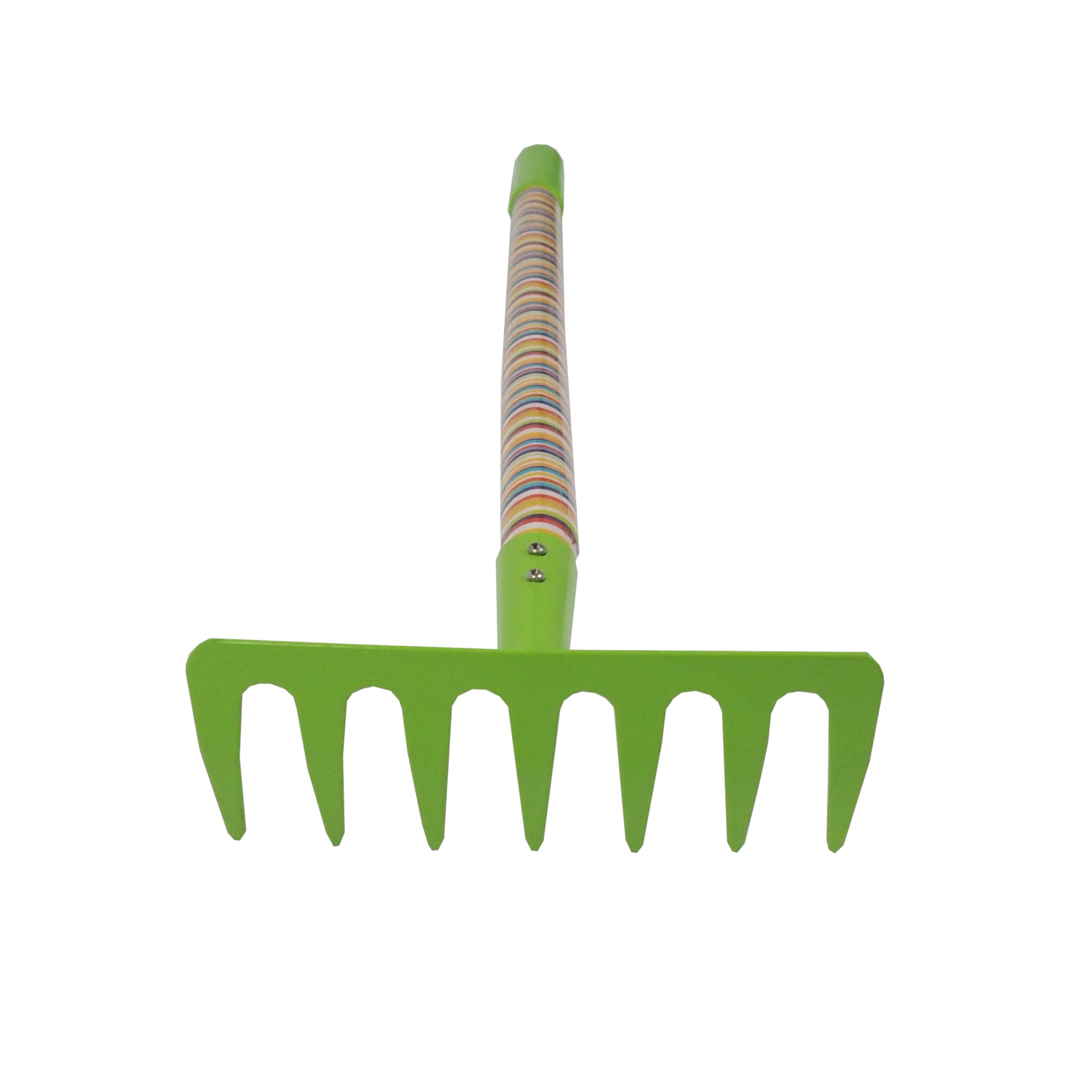 REFLEX dětské kovové hrábě, 7 zubů, násada 63 cm - náhled 4