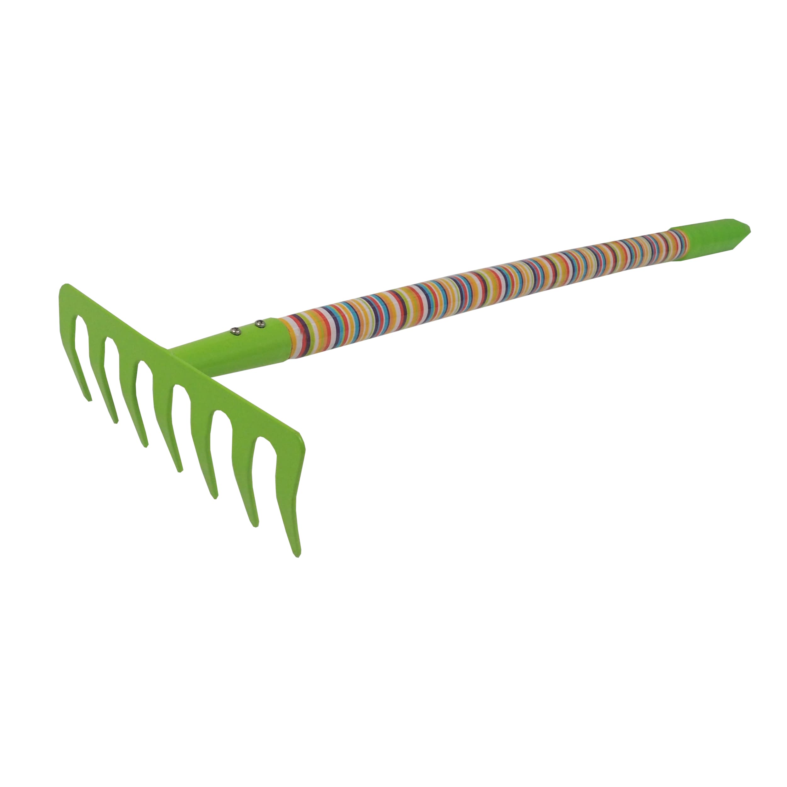 REFLEX dětské kovové hrábě, 7 zubů, násada 63 cm - náhled 5