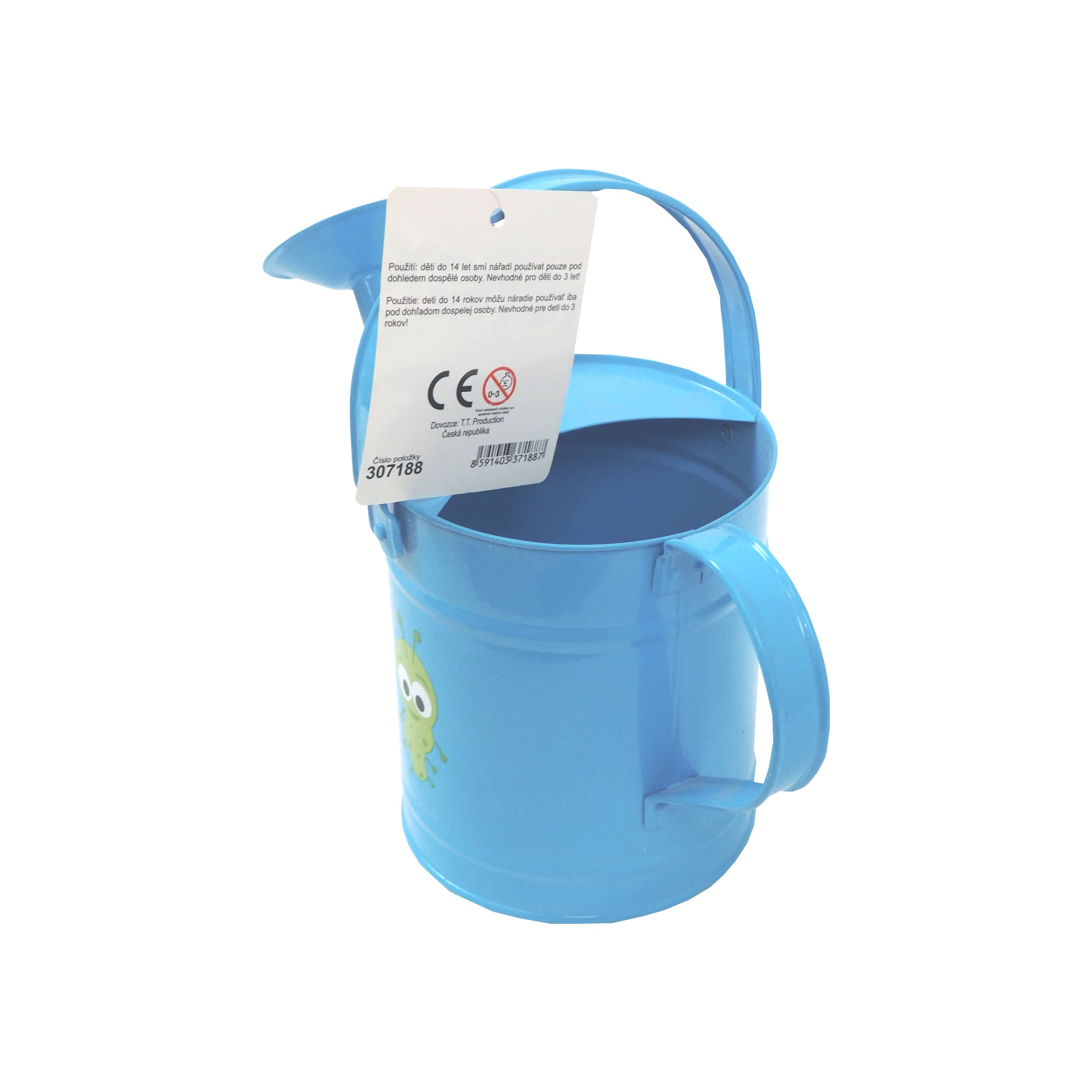 REFLEX dětská kovová konev, modrá, 1,6 l - náhled 2