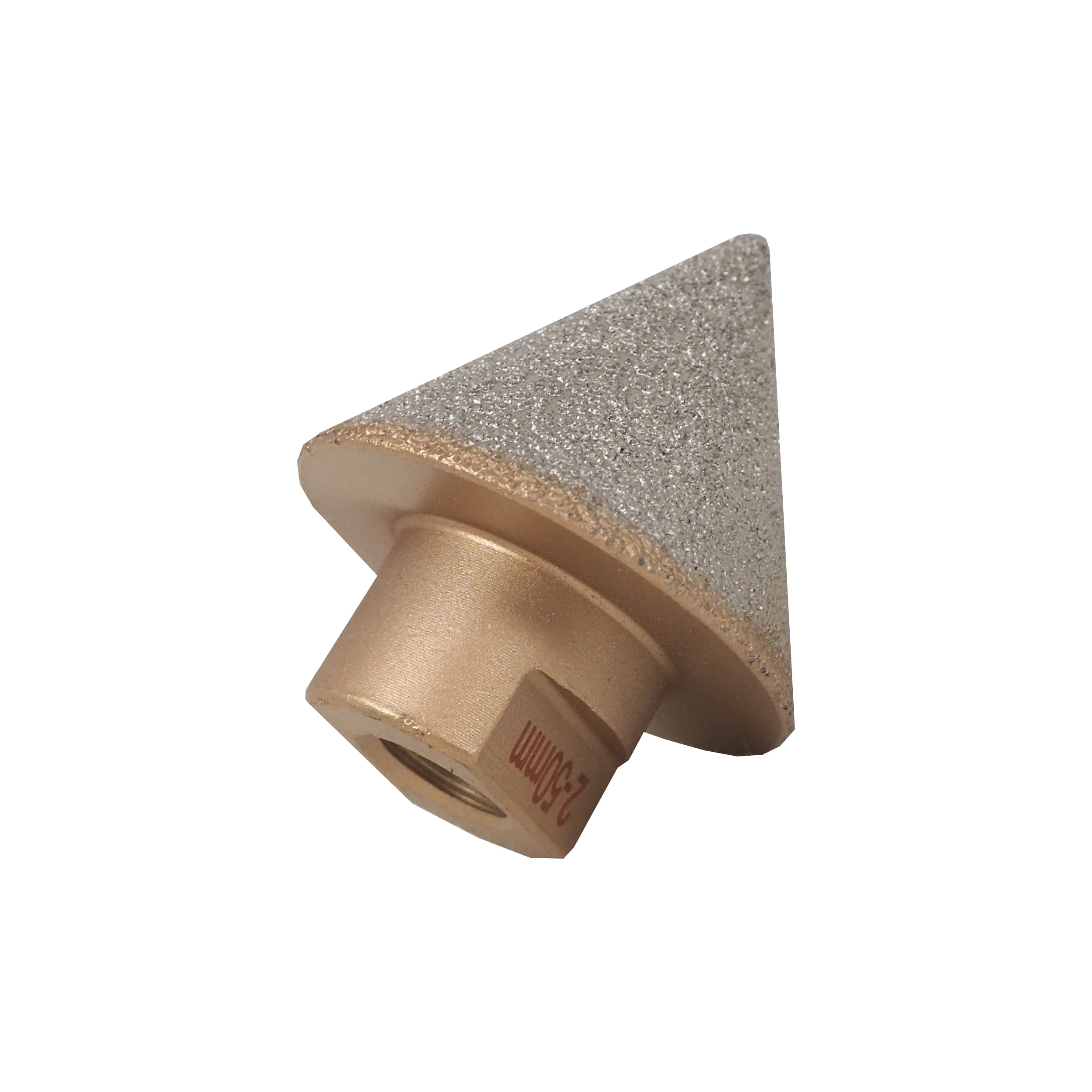 TOPTRADE korunka brusná diamantová M14, jehlan 2, 50 mm - náhled 4