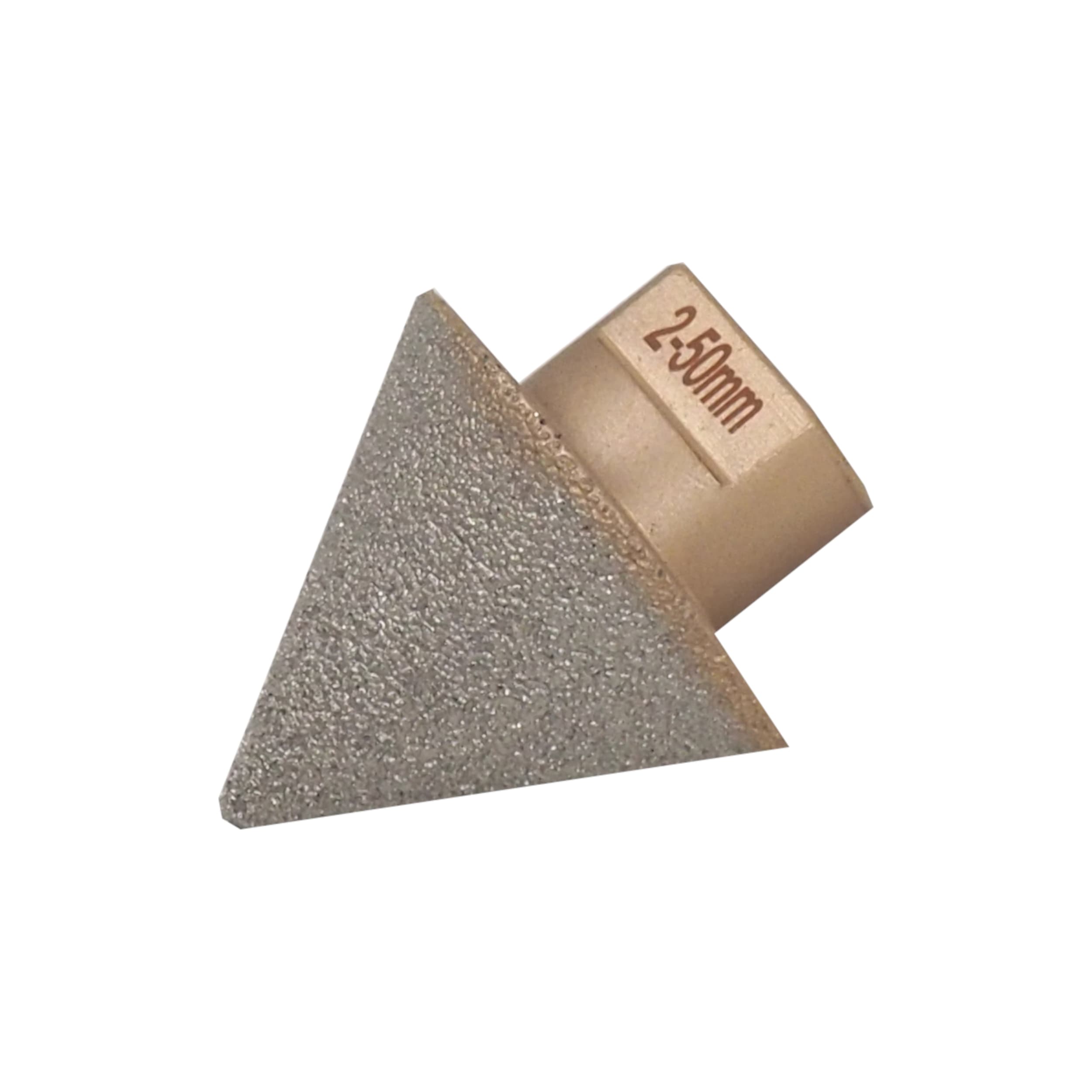 TOPTRADE korunka brusná diamantová M14, jehlan 2, 50 mm - náhled 5