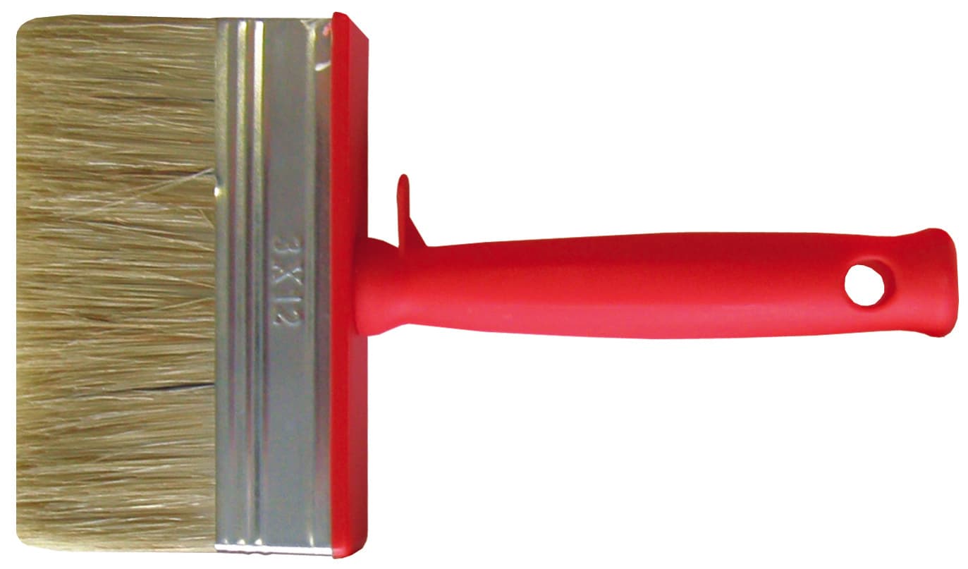 Štětec natěračský 120 mm – pro syntetické barvy, plastová rukojeť - náhled 3