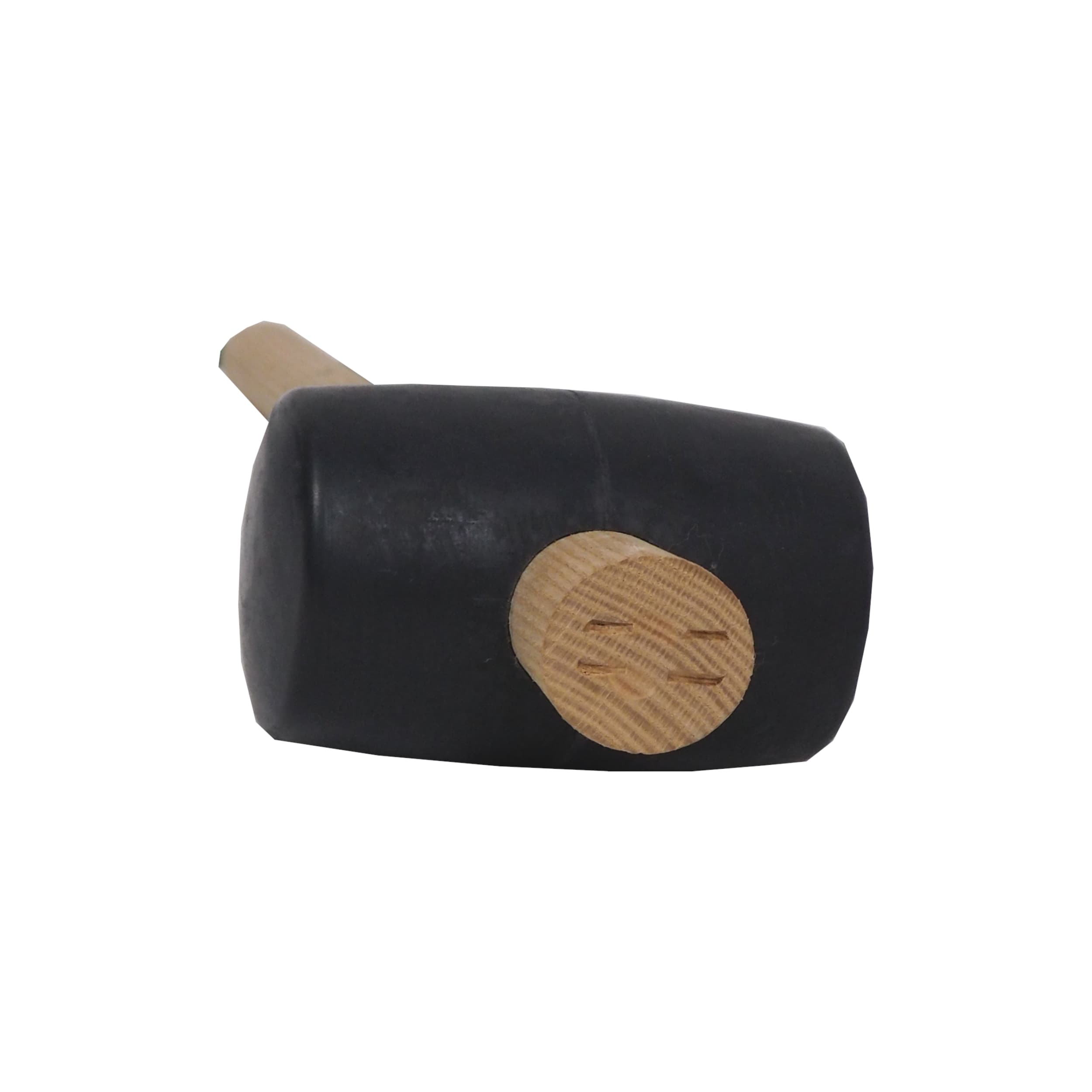 TOPTRADE gumová palice, černá, buková násada, Ø 45 mm, 260 g - náhled 5