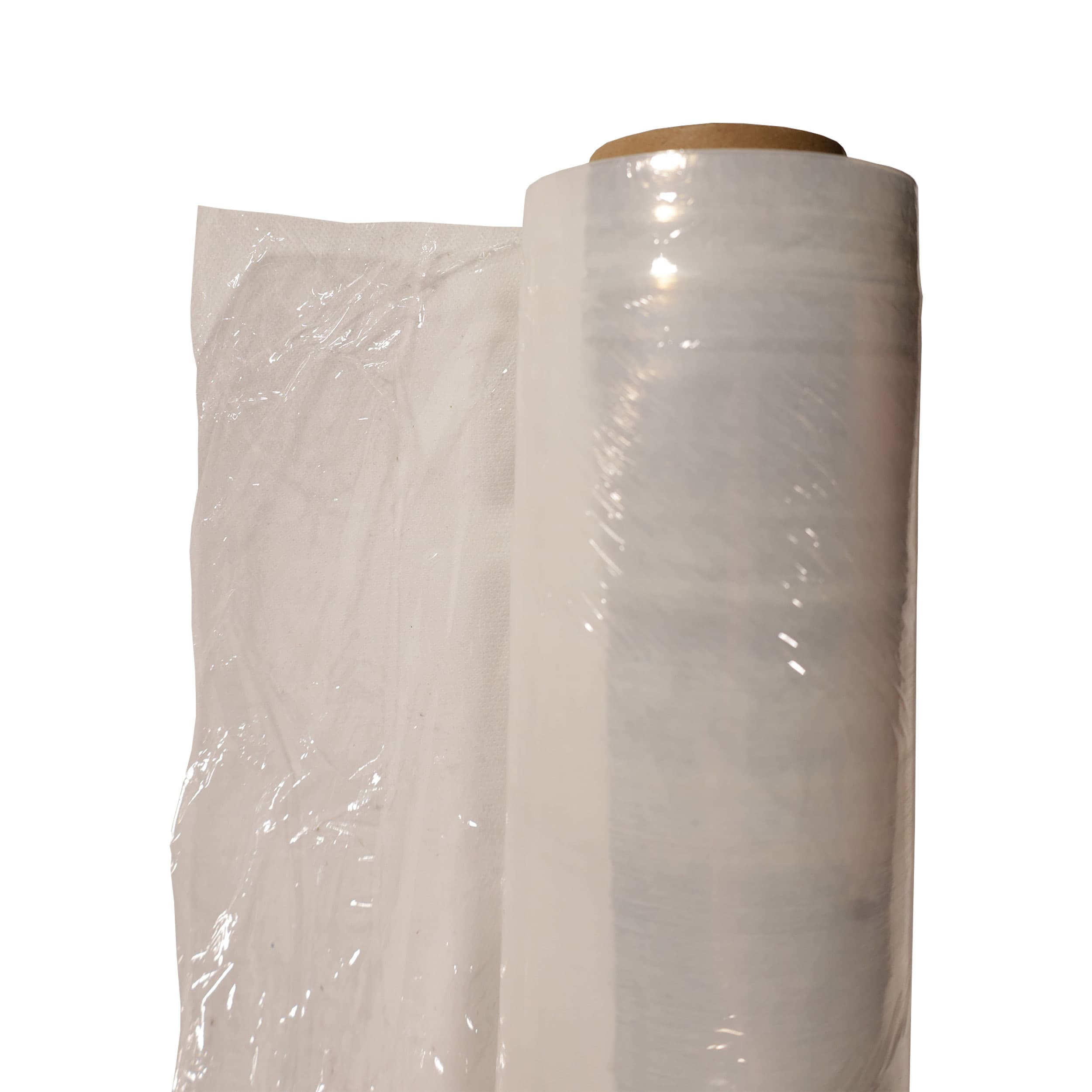 TOPTRADE stretch fólie 500 mm, 23 µm, 1,86 kg, návin 154 m, transparentní - náhled 3