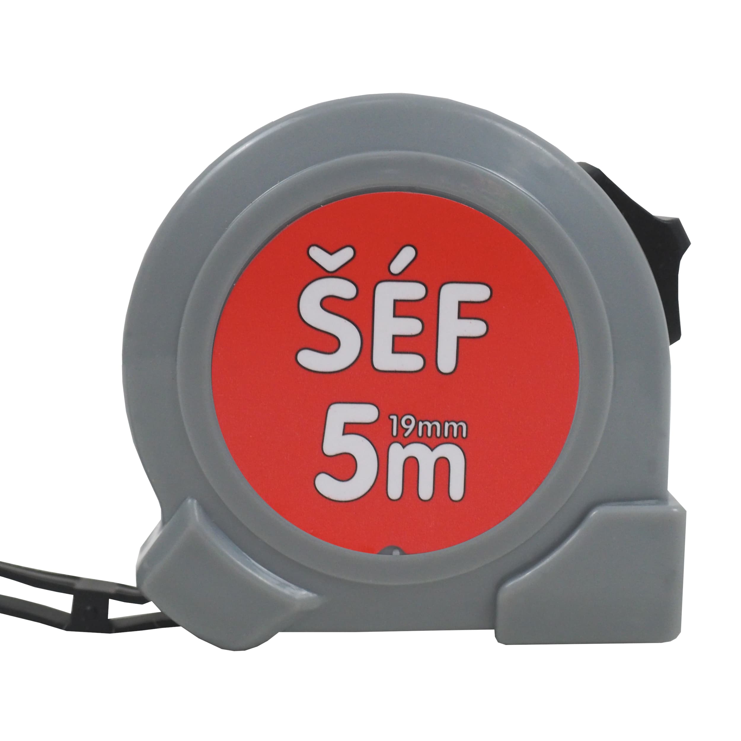 TOPTRADE svinovací metr ŠÉF 5 m × 19 mm, jednobrzdový