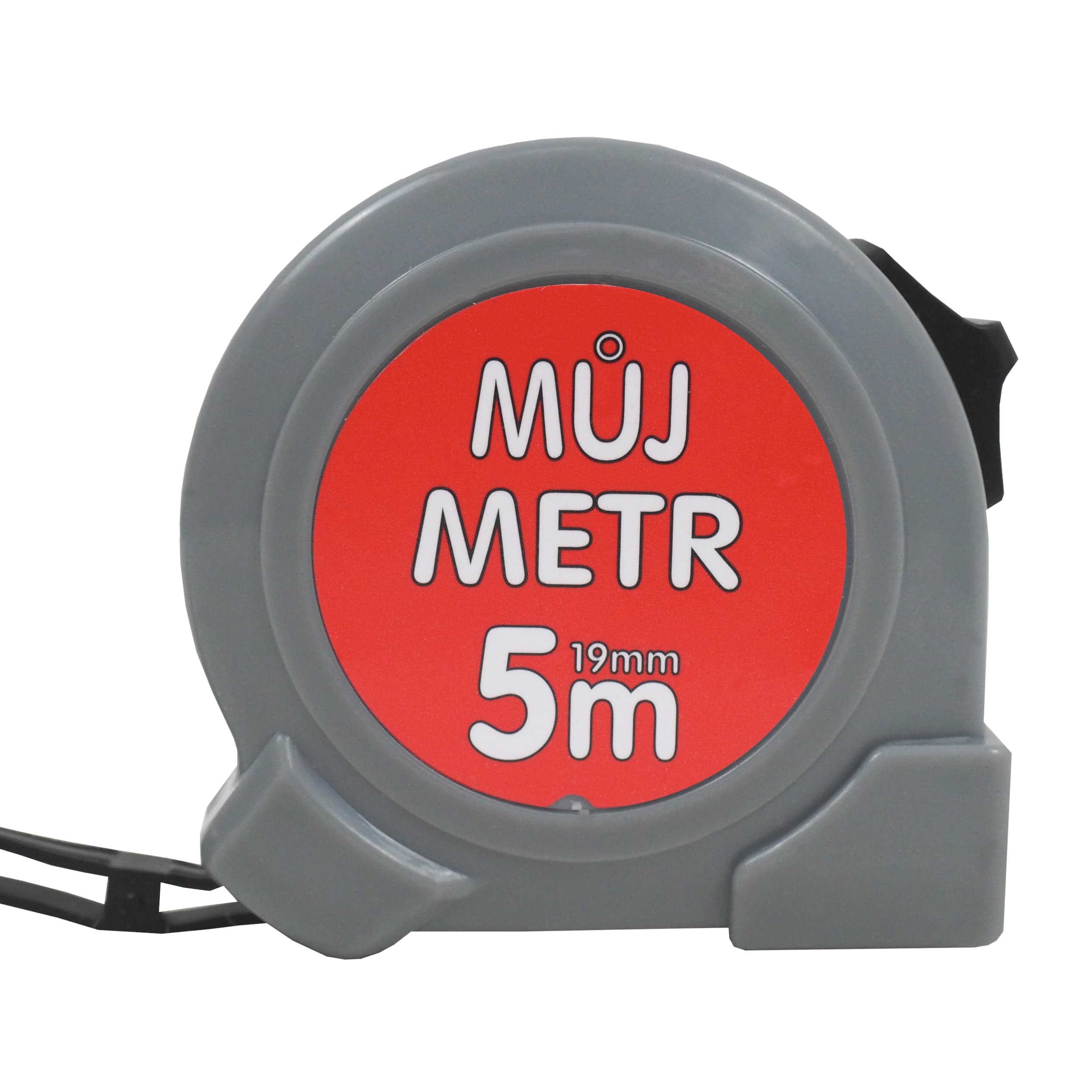 TOPTRADE svinovací metr MŮJ METR 5 m × 19 mm, jednobrzdový