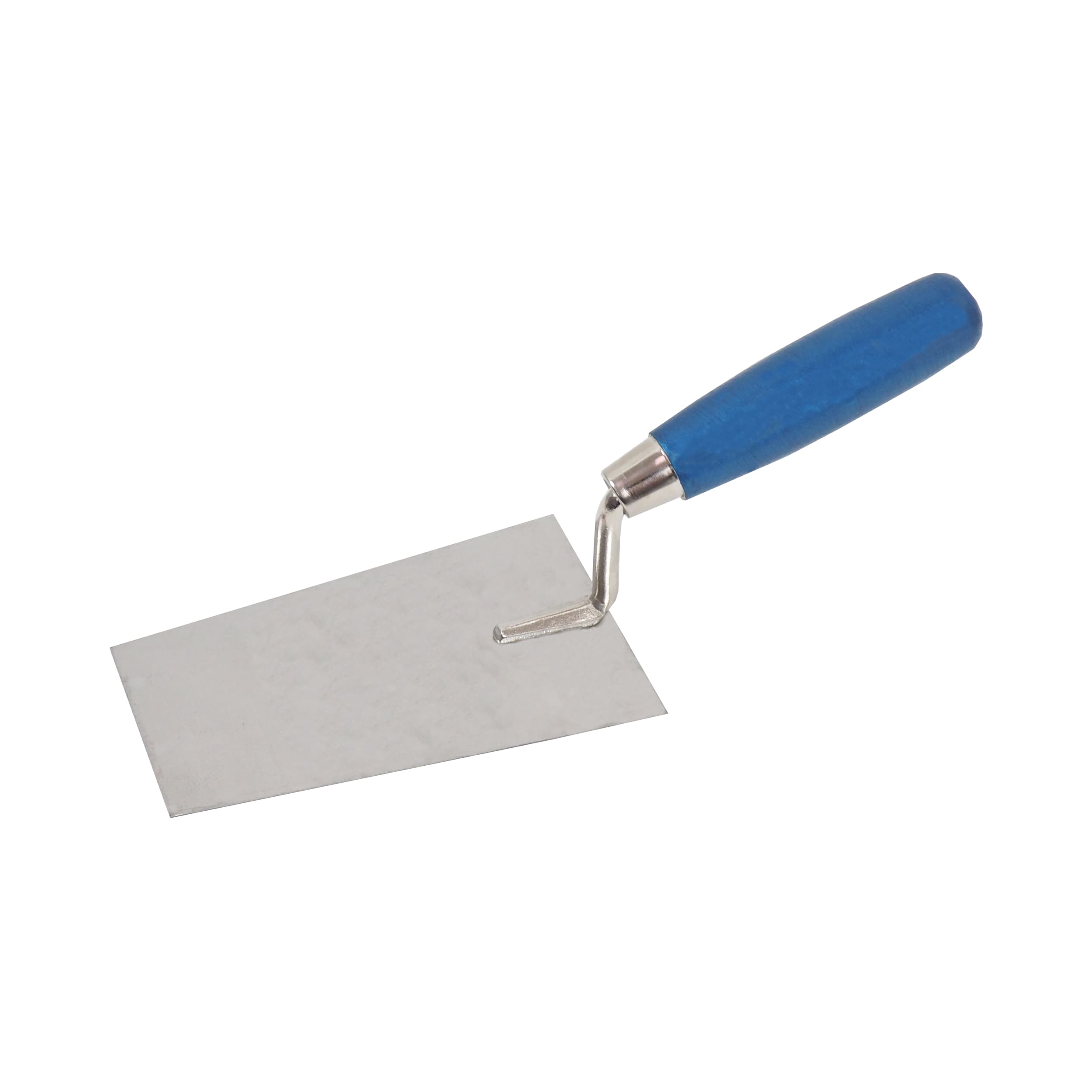 TOPTRADE zednická lžíce 140 × 82 mm, nerez, dřevěná rukojeť - náhled 2