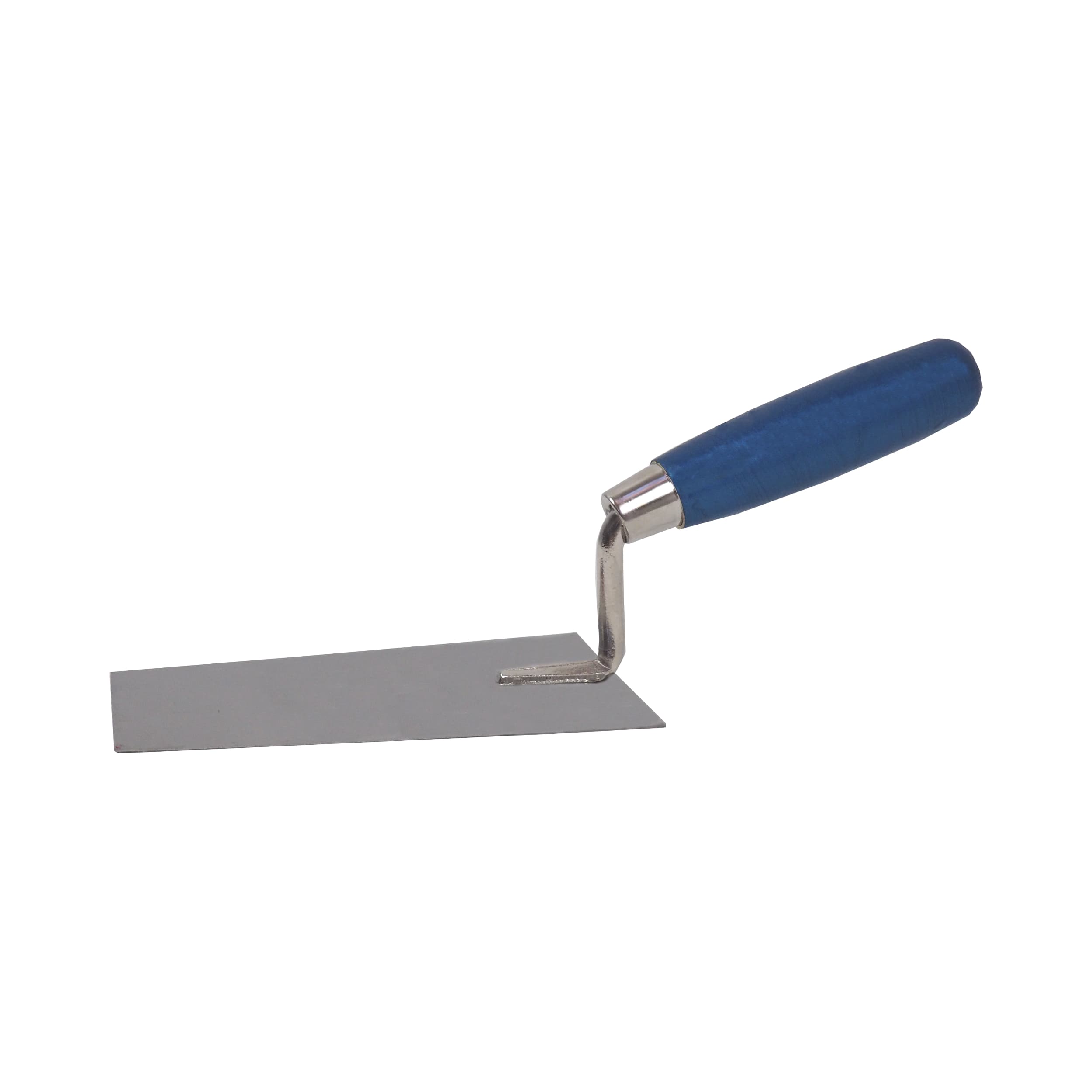 TOPTRADE zednická lžíce 140 × 82 mm, nerez, dřevěná rukojeť - náhled 4