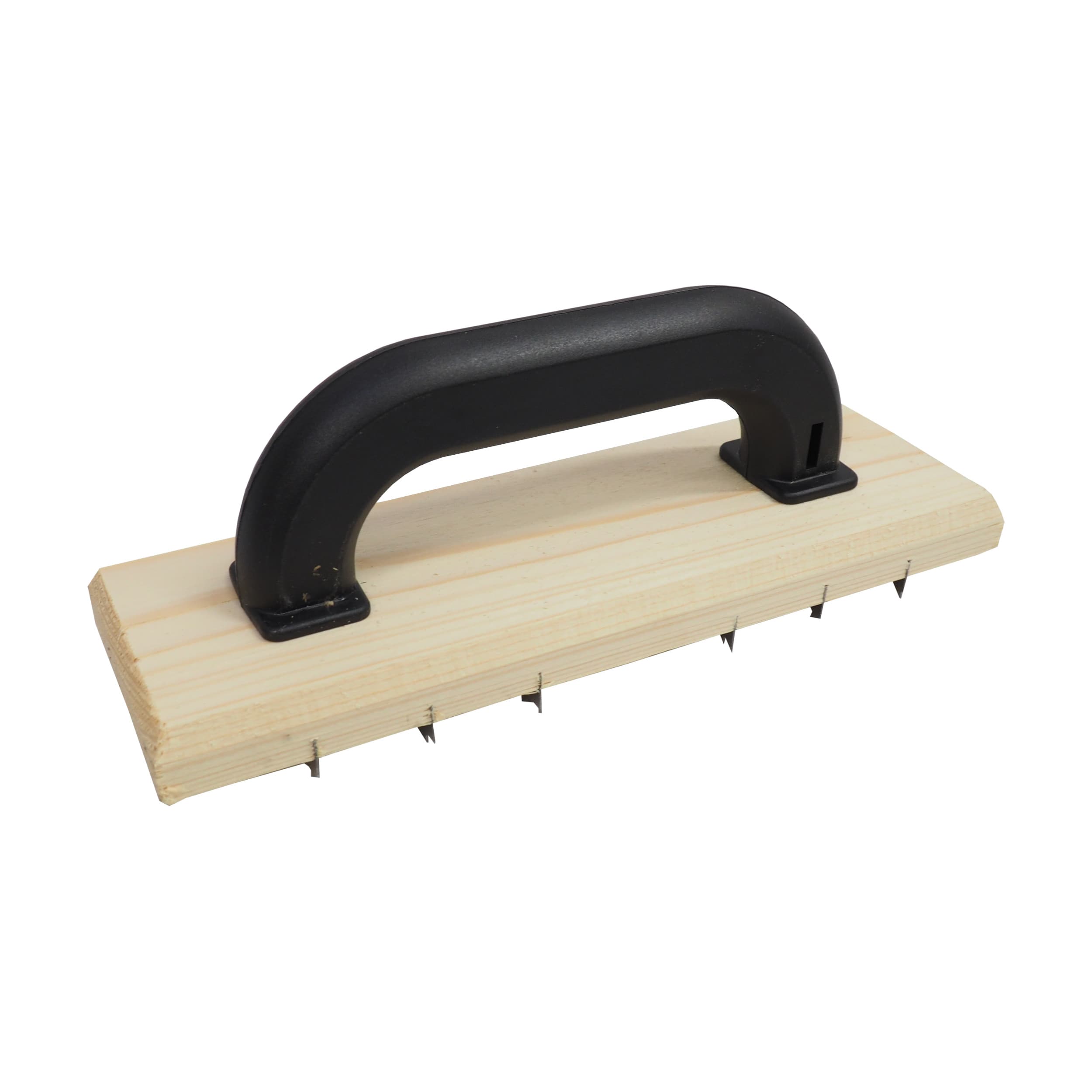 TOPTRADE škrabák na ytong, dřevěný, malý, 260 × 90 mm
