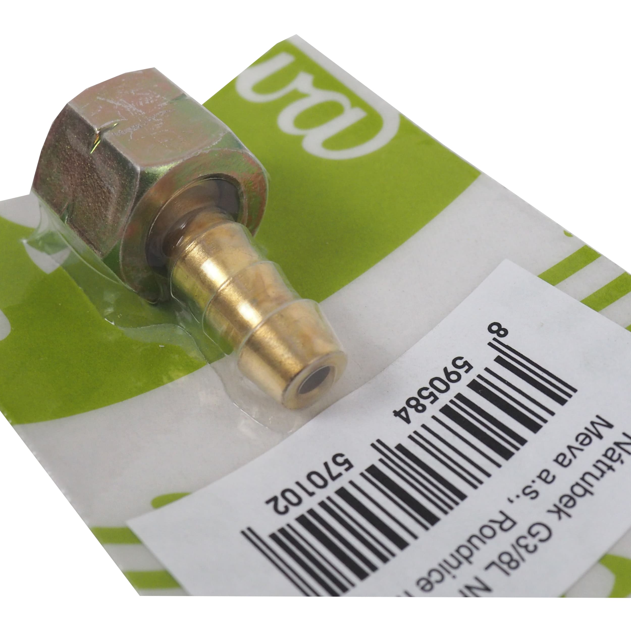 Nátrubek a matice na PB Ø 8 mm, závit 3/8" - náhled 3