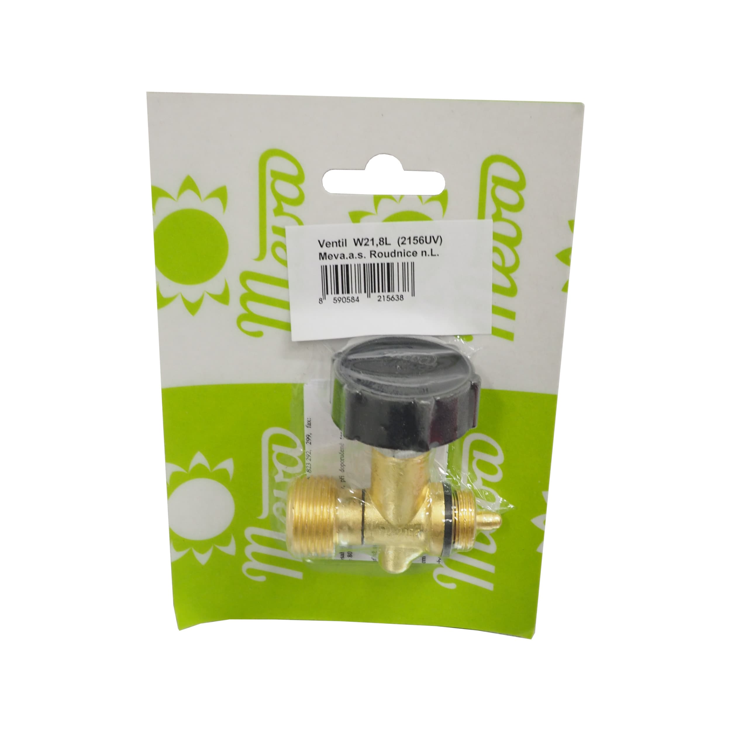 Ventil na PB – levý závit 1/2"