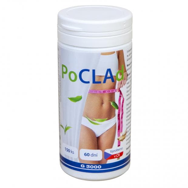 POCLAD – 150 tobolek, doplněk stravy s CLA a guaranou