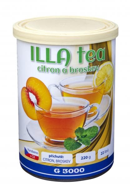 ILLA TEA Broskev nízkokalorický nápoj v prášku