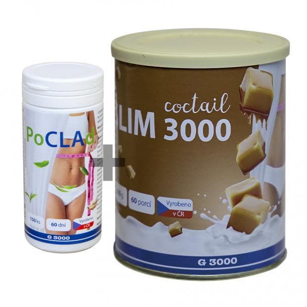 POCLAD TABLETY + SLIM 3000 COCTAIL KARAMEL