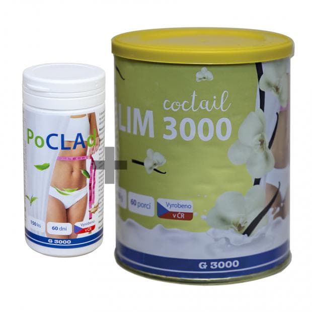 POCLAd tablety + Slim 3000 Coctail vanilka - náhled 1