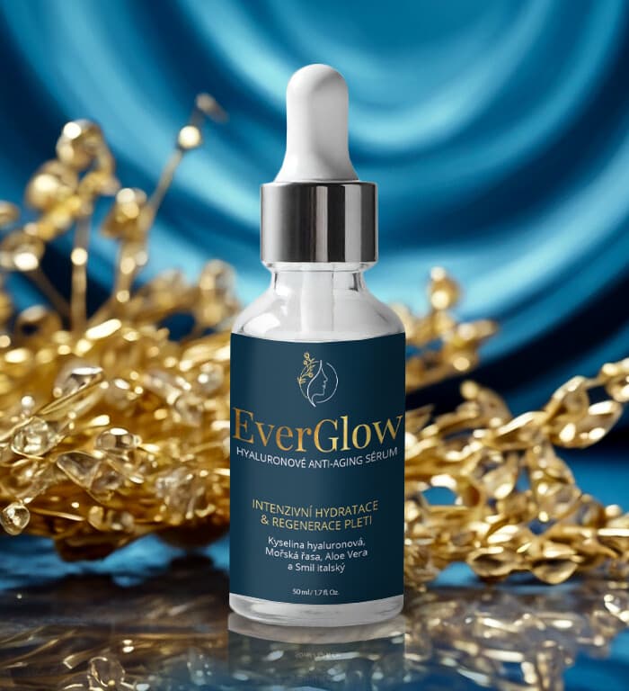 EVERGLOW Anti-Aging sérum 50 ml – hyaluron, mořská řasa, aloe. - náhled 2