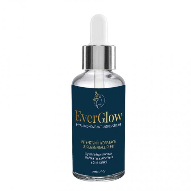 EVERGLOW Anti-Aging sérum 50 ml – hyaluron, mořská řasa, aloe. - náhled 3