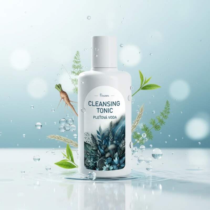 CLEANSING TONIC – hydratační čisticí pleťové tonikum bez alkoholu, 200 ml