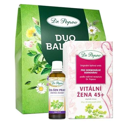 DUO Balíček VITÁLNÍ ŽENA 45+