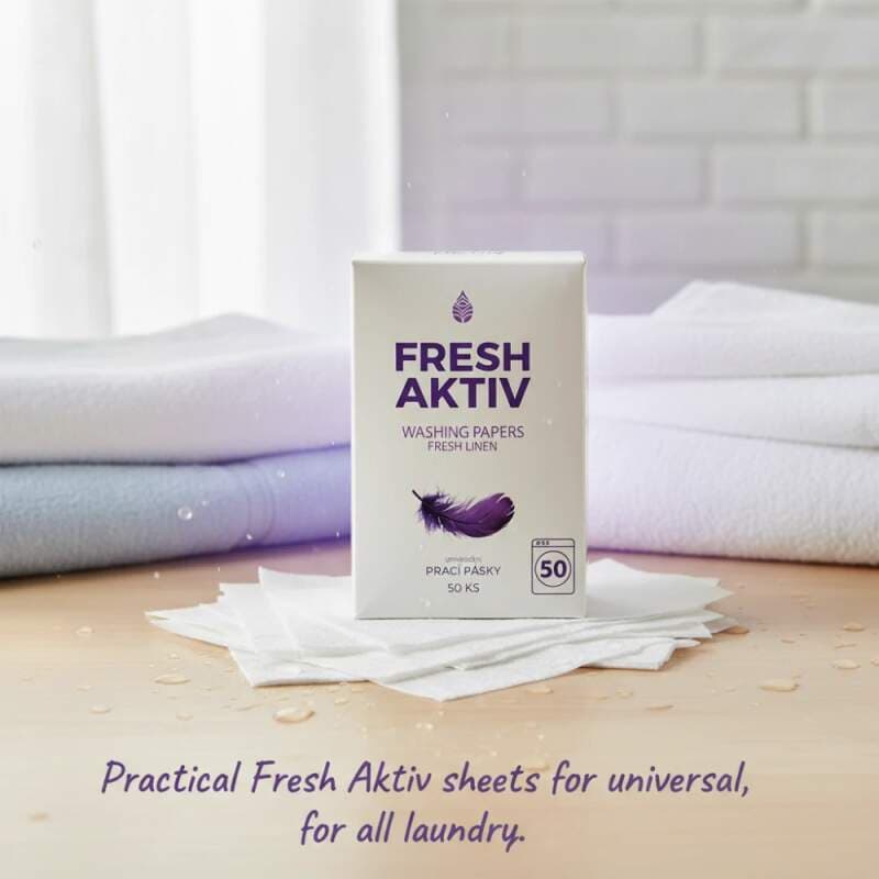 FRESH AKTIV prací papírky 50 ks