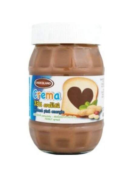 Crema arašídová pomazánka 400 g – 32 % arašídů