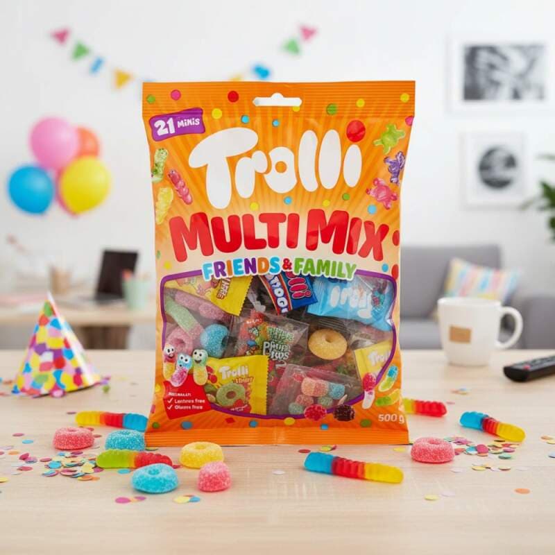 Multi mix želé 500 g – ovocné želé bonbony
