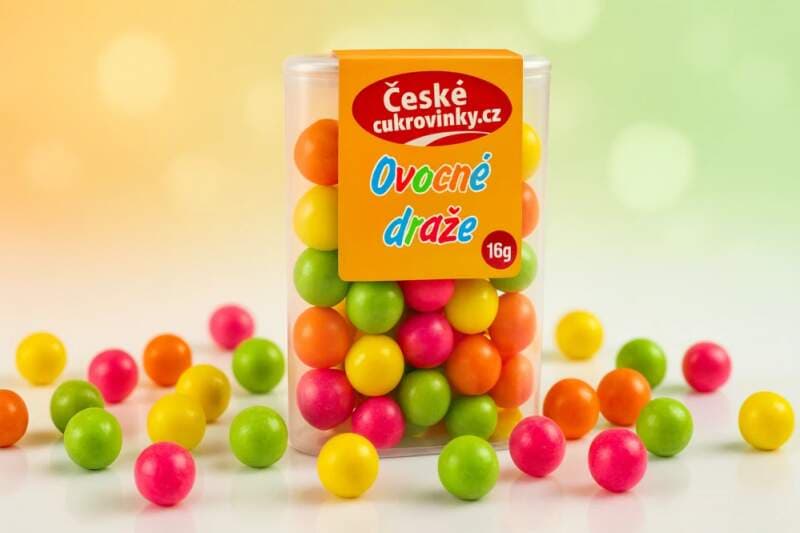 Ovocné dražé – 18×16 g (288 g)