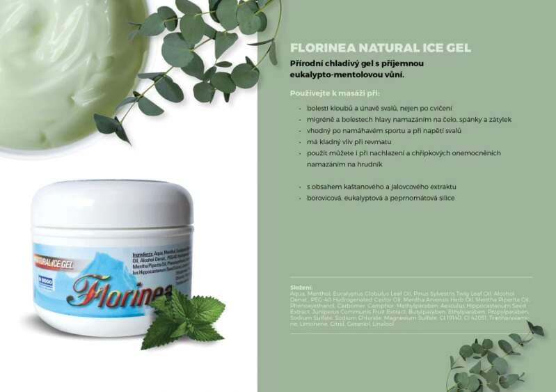 Florinea Natural Ice Gel 200 ml - náhled 2