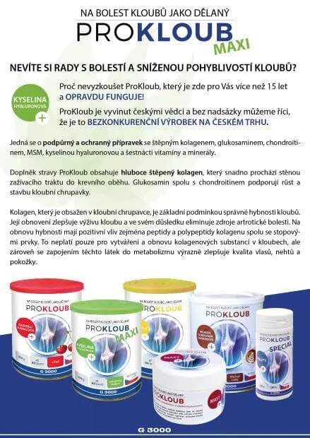 ProKloub mast KH 100 g – glukosamin, chondroitin, kyselina hyaluronová - náhled 2
