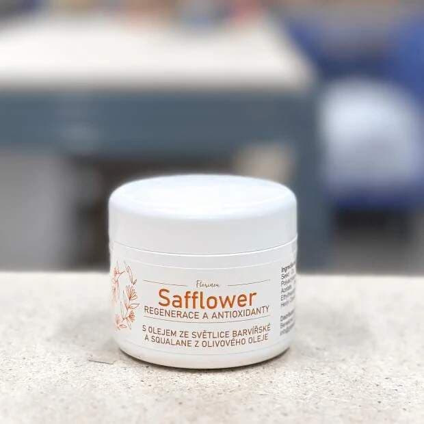 SAFFLOWER CREAM – lehký regenerační krém se světlicovým olejem a skvalanem, 50 ml - náhled 2