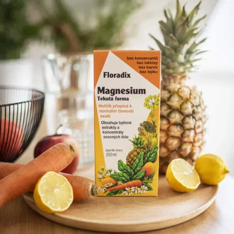 Salus Floradix Magnesium 250 ml - náhled 2
