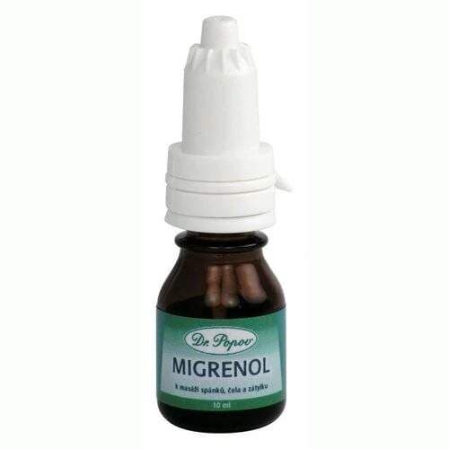 Migrenol, masážní olej, 10 ml Dr. Popov - náhled 2
