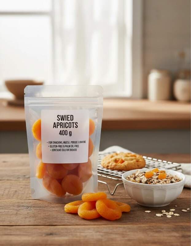 Meruňky sušené 400 g – bez lepku, bez palmového oleje - náhled 2