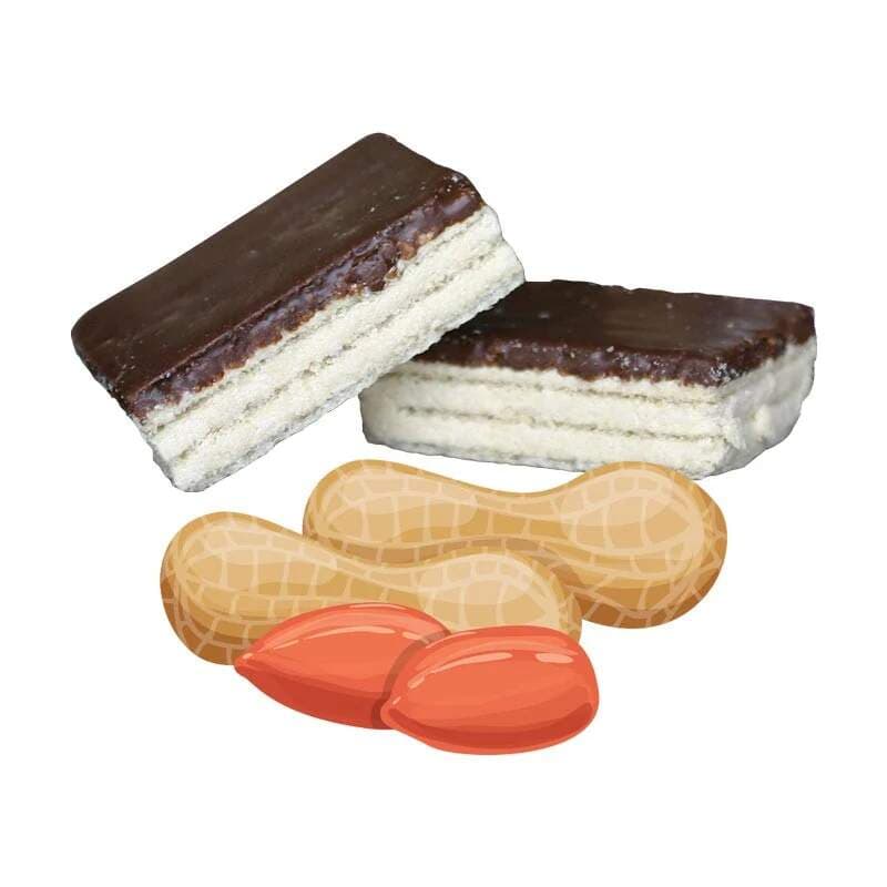 Arašídové oplatky polomáčené 600g - náhled 2