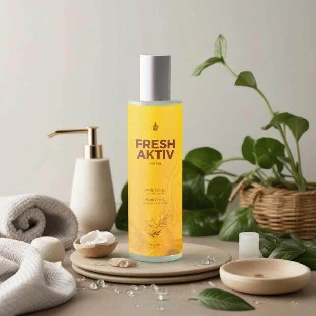 Fresh Aktiv vonný olej na praní Sea Bay, 500 ml - náhled 2