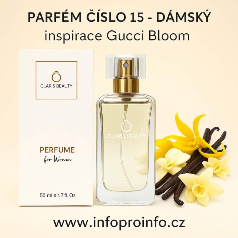 Parfém číslo 15 – dámský (inspirován Gucci Bloom) - náhled 2
