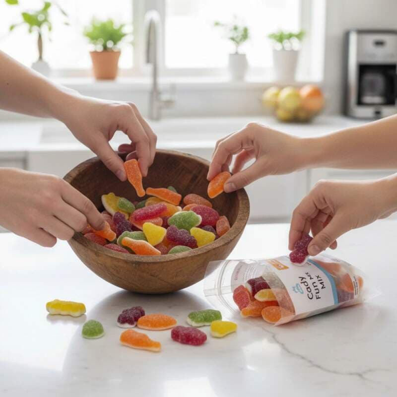 Pedro Kyselý mix 1 kg – ovocné želé bonbony - náhled 2
